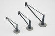 Dock Pillar Cranes -- Unpainted Metal Castings - 1 Each: Scale 5'  1.5m, 7'  2.1m, 9'  2.7m