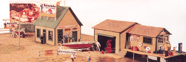 Kilborn Marine Sales - 2 Buildings -- Sales Office & Workshop/Marine Service Station