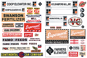Feed & Seed Signs pkg(44)