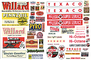 Signs - Gas Stations 1930s-60s