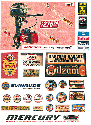 Posters/Signs Kits -- Waterfront/Marine 1950s-1960s