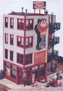 Picorelli's Ice Cream Parlor -- Kit - 5-7/8 x 3-3/4"  6.5 x 9.5cm