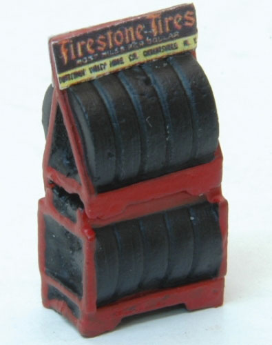 Custom 2-Tier Auto Tire Rack