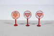 Vintage Gas Station Curb Signs -- Conoco pkg(3)
