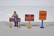 Vintage Gas Station Curb Signs -- Sunoco pkg(3)