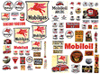 Vintage Signs/Posters -- Mobil Oil 1930s-50s