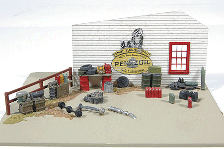 Gas Station Detail Set -- Kit
