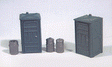 Port-a-Potty (2) & Garbage Can (3) Set