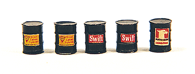 Fertilizer, Feed & Seed Company 55-Gallon Barrels -- Black