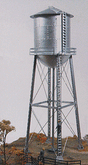 Red Rock Water Tower - Kit (Laser-Cut Wood) -- 4 x 4 x 9"  10.2 x 10.2 x 22.9cm