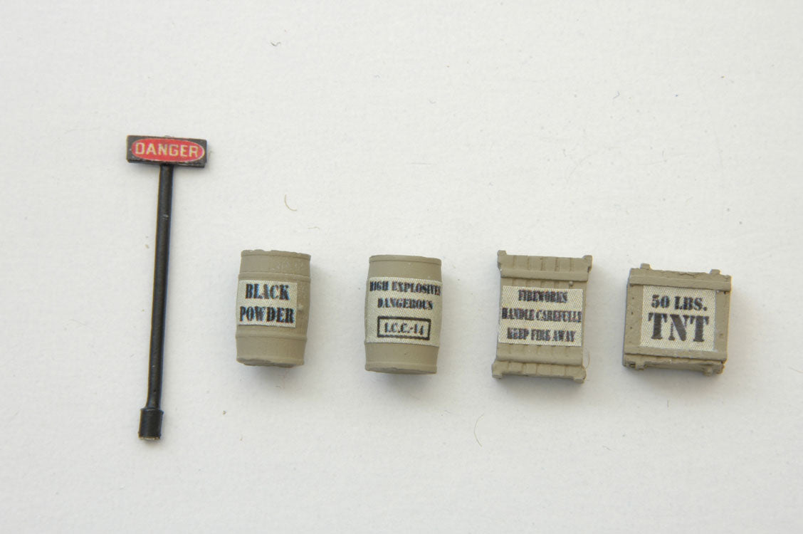 Custom Mine Explosives Set -- 5 Pieces