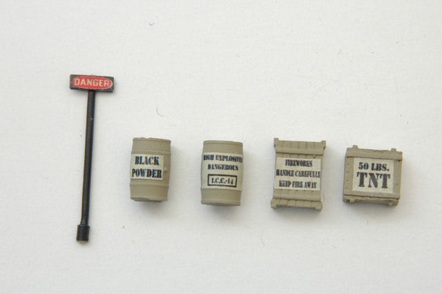 Custom Mine Explosives Set -- 5 Pieces