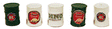 Custom Oil Barrel pkg(5) -- Sinclair (green, Flat White)