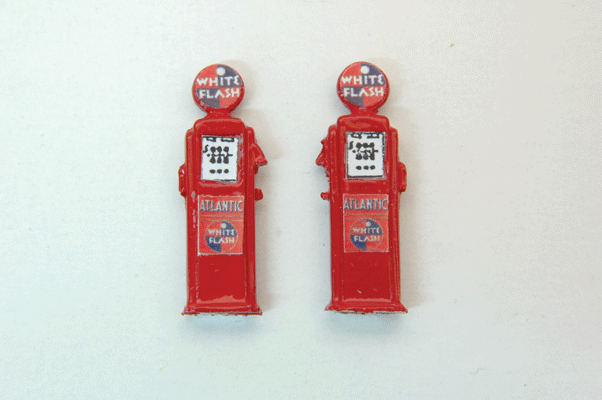 Deluxe Custom Gas Pumps - Painted -- Atlantic pkg(2)