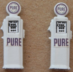 Deluxe Custom Gas Pumps -- Pure Oil pkg(2)