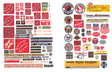 Signs/Posters -- Railroad REA & Depot Signs 1940s-60s (122 Signs)