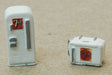 Custom Soda Machine Set -- 7Up (1 Upright, 1 Chest Style)