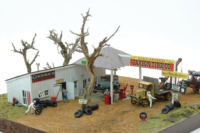 Jaxson Tire Company -- Laser-Cut Wood Kit - 5-3/4 x 5"  14.6 x 12.7cm