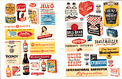 Signs/Posters -- Consumer Signs/Posters 1940s-50s (41 Signs)