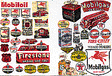 Signs/Posters -- Gas Station & Oil Company 1940s-1950s (41 Signs)