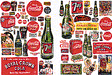 Signs/Posters -- Vintage Soft Drink 1930s-1960s (72 Signs)