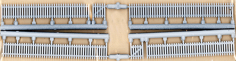 Picket Fence -- Clean White 11" pkg(2)
