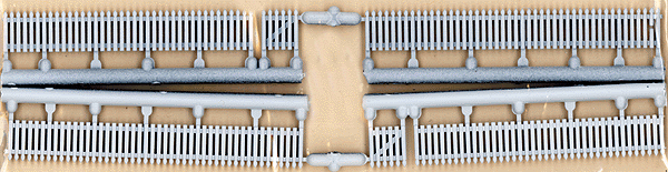 Picket Fence -- Clean White 11" pkg(2)
