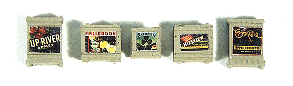 Custom Deluxe Crates pkg(5) -- Tan