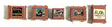 Custom Deluxe Crates pkg(5) -- Terra Cotta