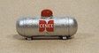 Custom Small Propane Tank -- Silver assorted