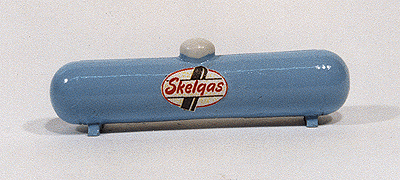 Custom Large Propane Tank -- Light blue assorted