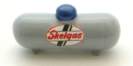 Custom Small Propane Tank -- Gray, Blue