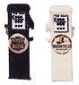Deluxe Custom Gas Pumps - Painted -- Richfield
