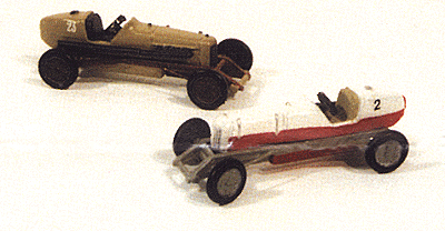 Race Cars -- 1930s "Gilmore Lion Special" pkg(2)