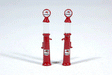 Custom Gravity-Feed Gas Pump -- Mobil pkg(2)