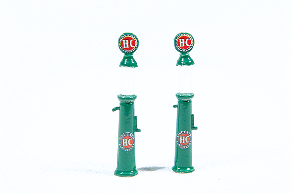 Custom Gravity-Feed Gas Pump -- Sinclair pkg(2)