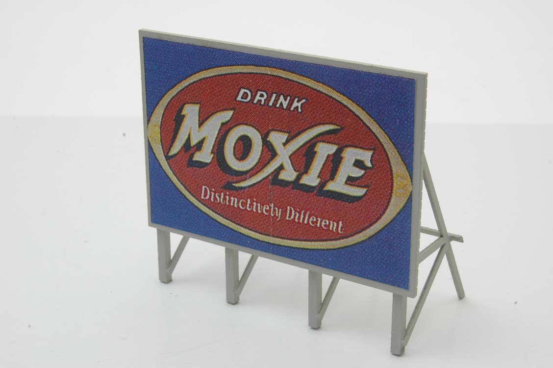 1940s-50s Moxie Custom Billboard - Assembled