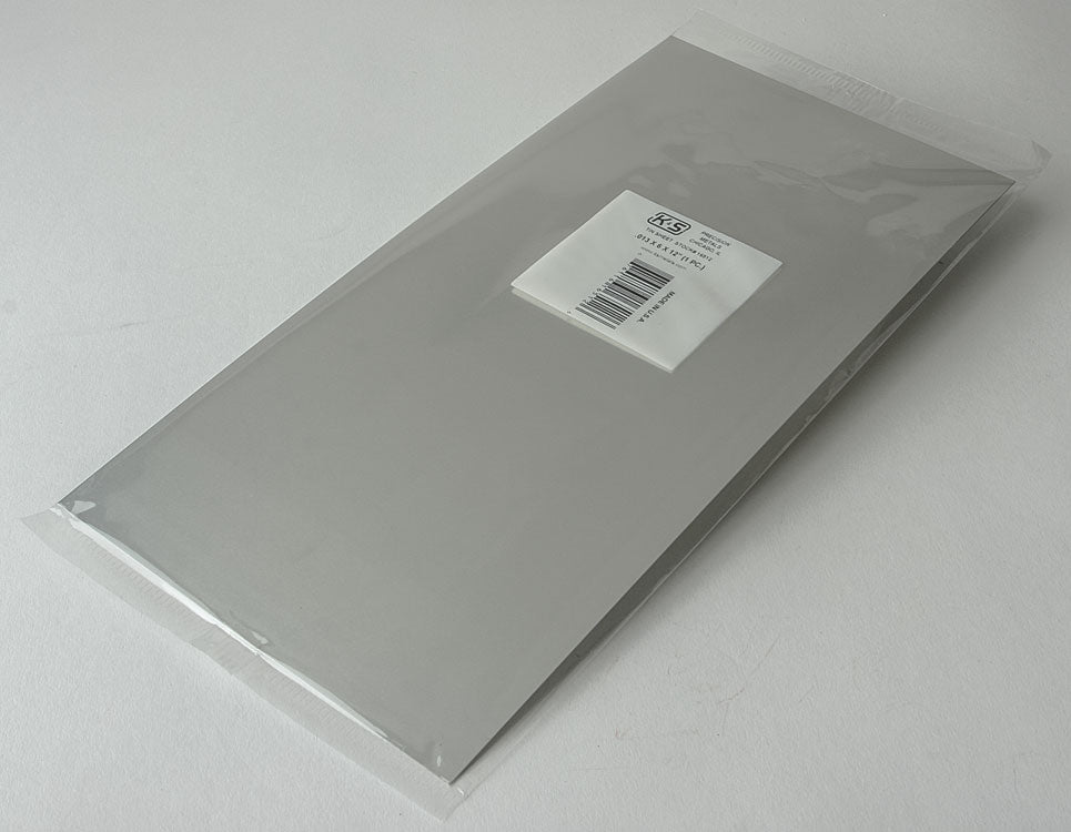 .013" Thick Tin Sheet -- 6 x 12"
