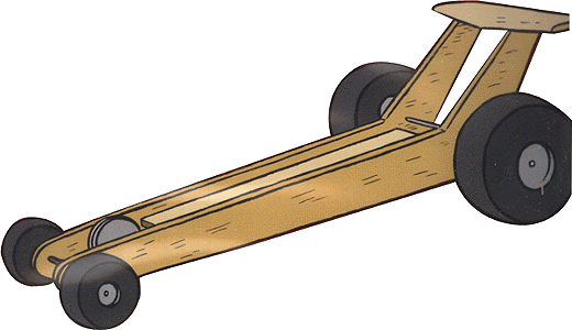 RubberBand Racer Kit -- The Sling Shot
