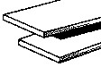 Aluminum Sheet - 4 x 10"  10.2 x 25.4cm -- .016"  .04cm