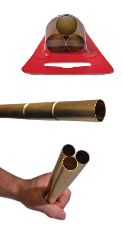 Telescopic Tubing Pack - 12" Long x .014" -- Brass 9/16 to 5/8" O.D., 3 Pieces