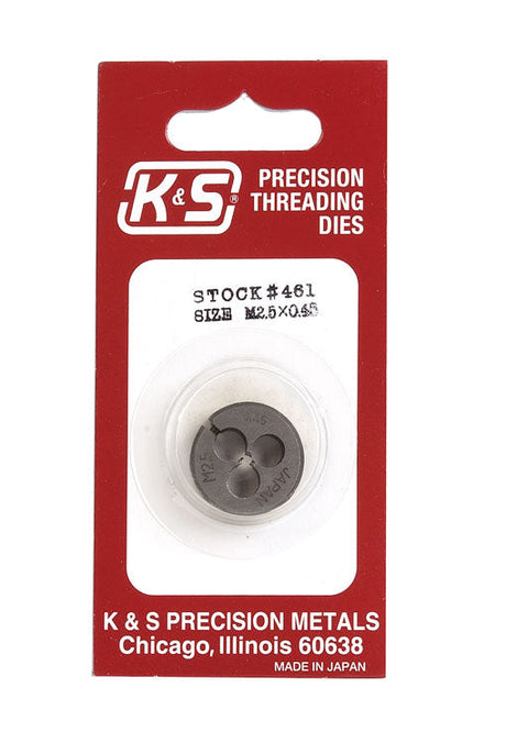 Metric Threading Die -- 2.5mm