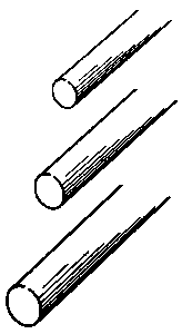 Music Wire - 36" Long -- .039" Diameter pkg(4)