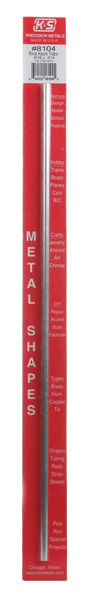 Aluminum Tube - 12"  30cm Long -- 3/16"  4.76mm OD