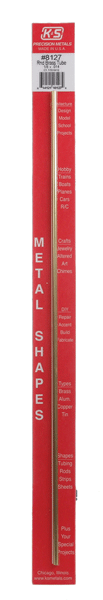 Brass Tube - 12"  30cm Long -- 1/8"  3.18mm Outside Diameter