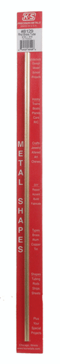 Brass Tube - 12"  30cm Long -- 3/16"  4.76mm Outside Diameter