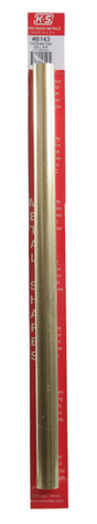 Brass Tube - 12"  30cm Long -- 5/8"  15.88mm OD
