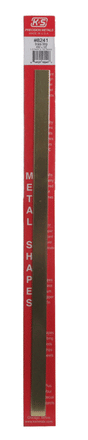 Brass Strip -- 12 x 1/2"  300 x 12.7mm, .032  .81mm Thick