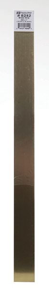 Brass Strip -- 12 x 1"  300 x 25.4mm, .032  .81mm Thick