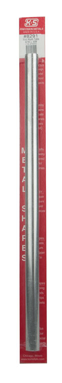 Aluminum Tube - 12" 30cm Long -- 9/16"  14.29mm OD .029"  .74mm Thick Wall